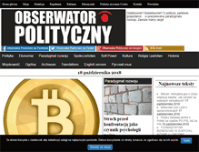 Tablet Screenshot of obserwatorpolityczny.pl